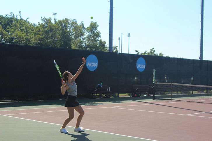 Sophomore competes at state tennis