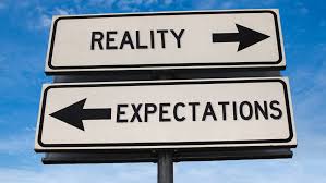 Expectations from social media vs. reality