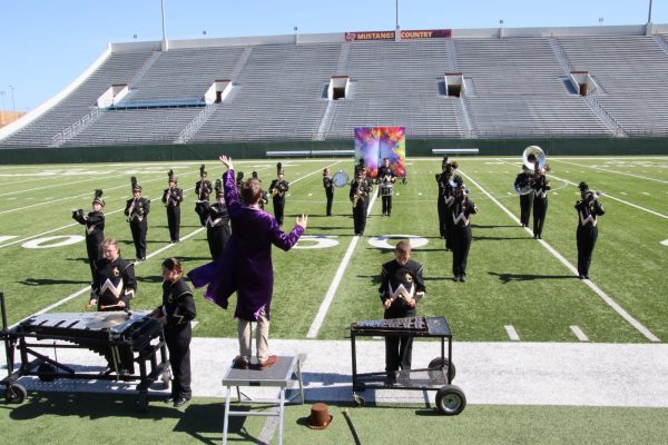 Band participates in marching contest