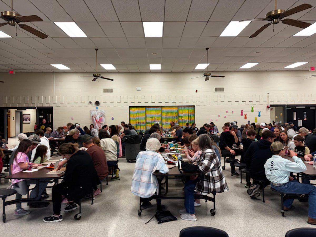 Photograph taken on Family Bingo Night