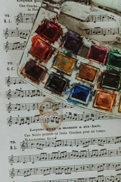 The artist and musicians in High School.